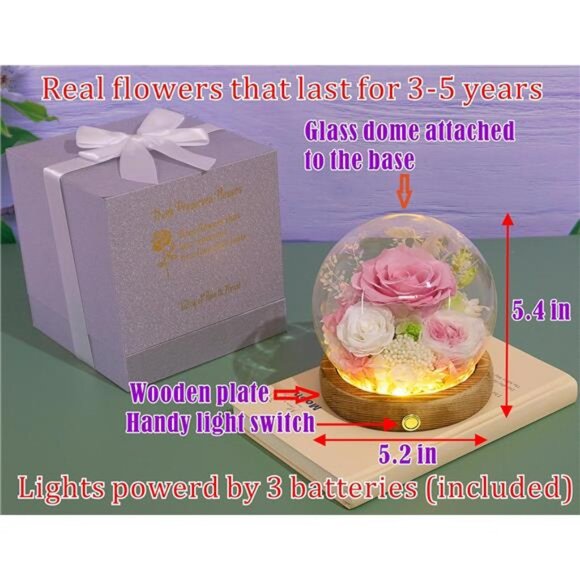 Valley of Rain & Forest Long-Lasting Real Flowers, Unique Floral Gift - Picture 2 of 7